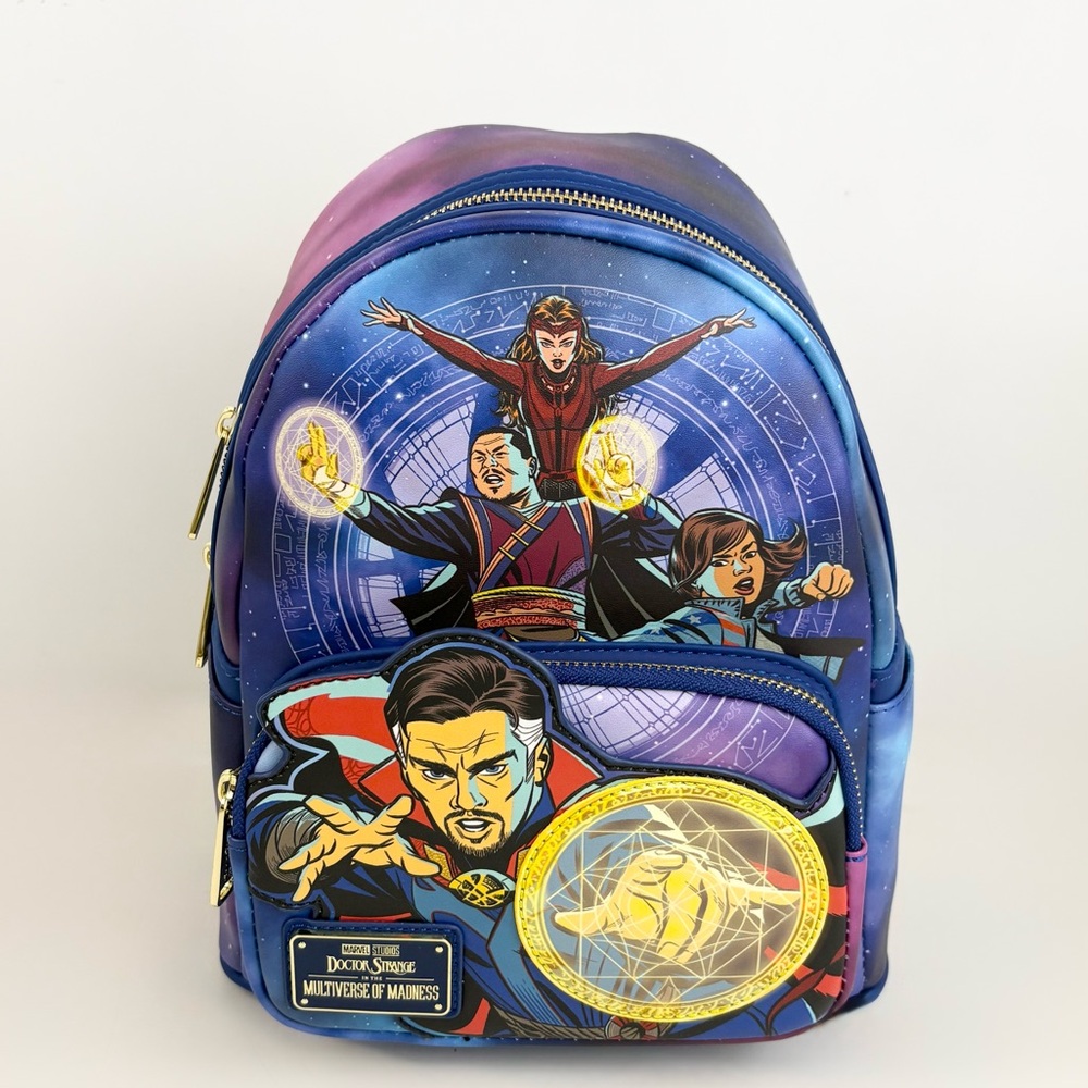 Loungefly Marvel Dr. Strange Multiverse of Madness Mini Back New With Tags